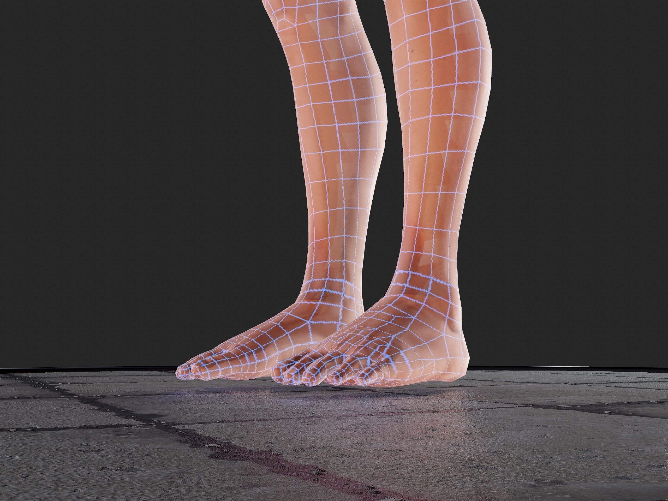 Worker1 Animations Pack Low-poly 3D model_52