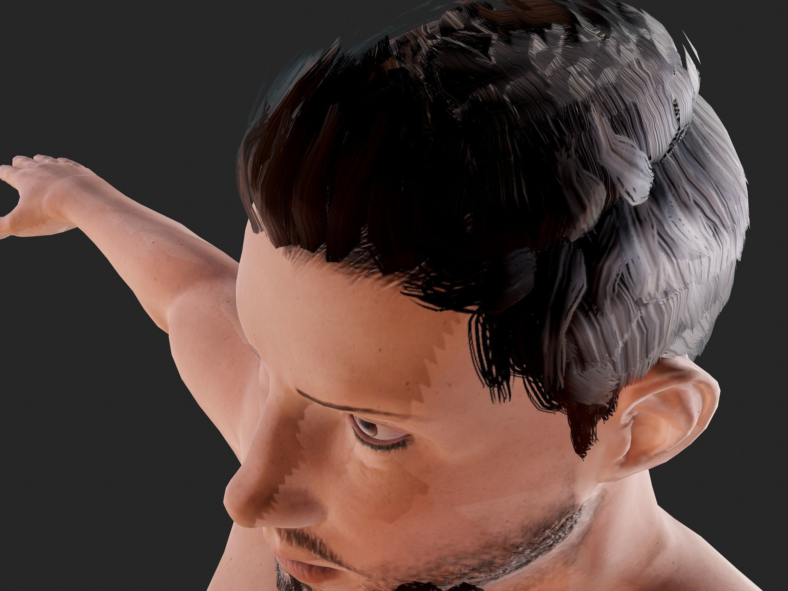 Worker1 Animations Pack Low-poly 3D model_35