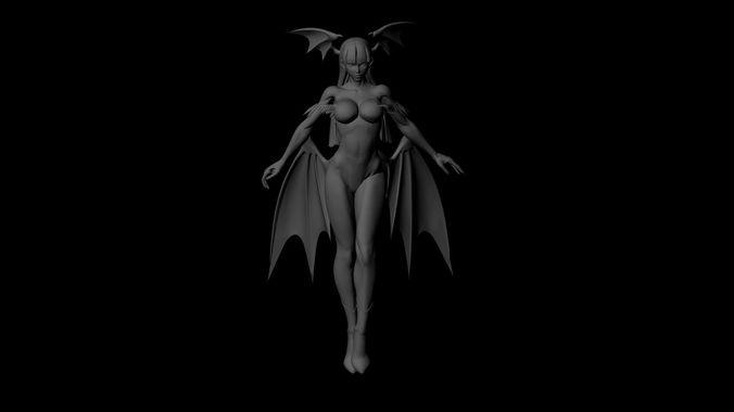 Morrigan Aensland 3D print model 3D print model