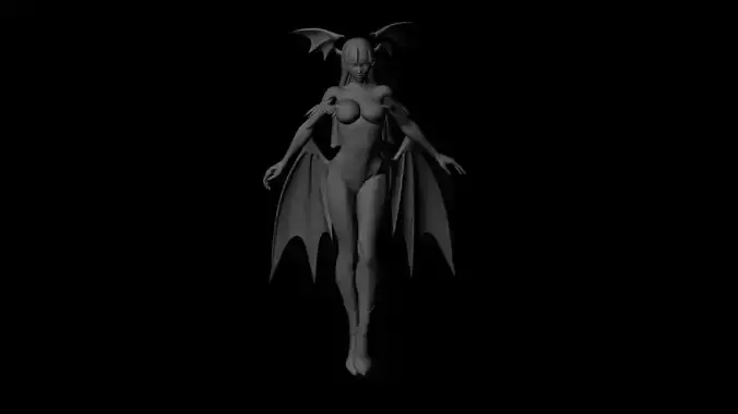 Morrigan Aensland 3D print model 3D print model