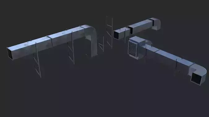 Air Conditioner Duct Pipes