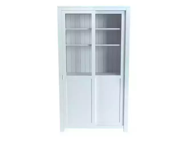 Showcase White MAISONS DU MONDE  3D model