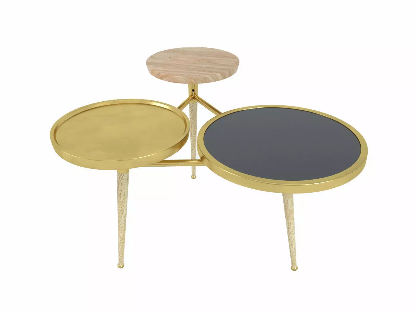 Table Gatsby Maisons du Monde 3D model