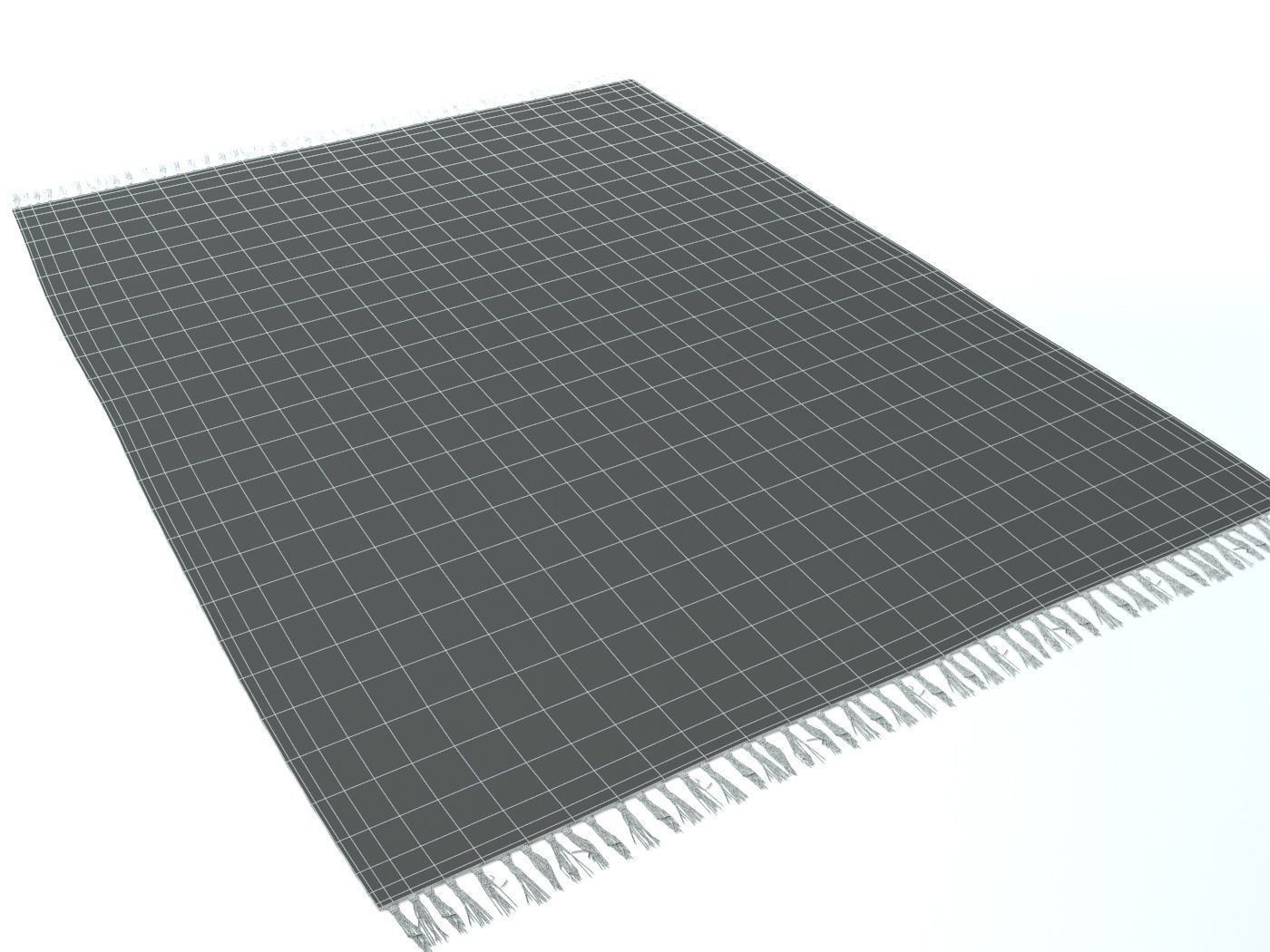 Carpet Natural Jute ZARA HOME 3D model_4