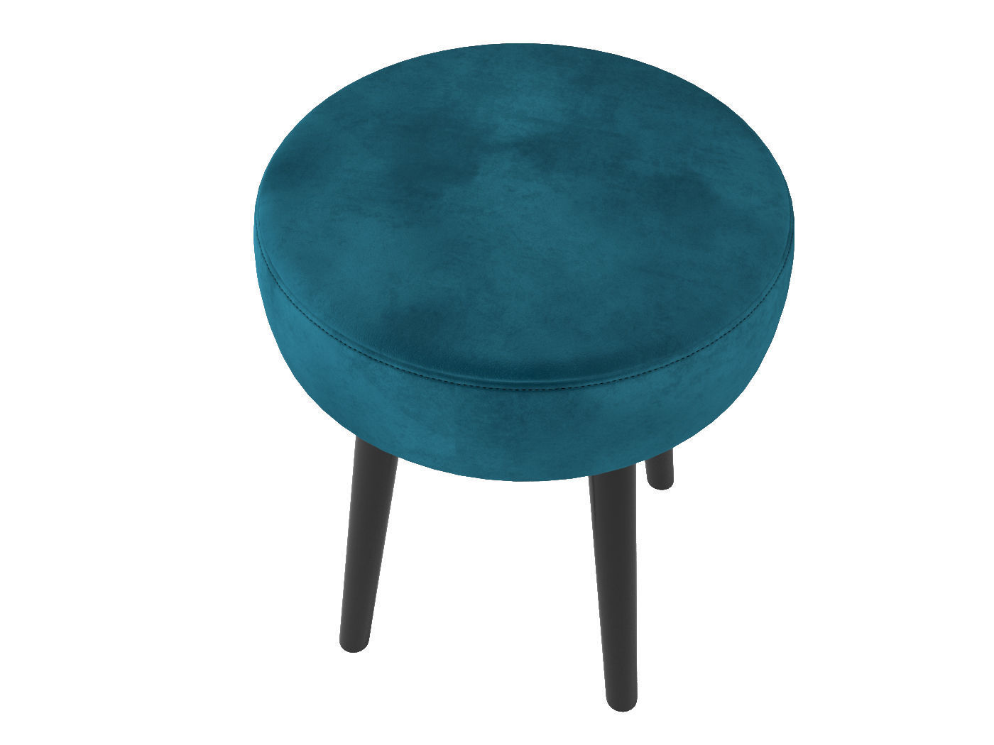 Stool Leonie maisons du monde 3D model_2