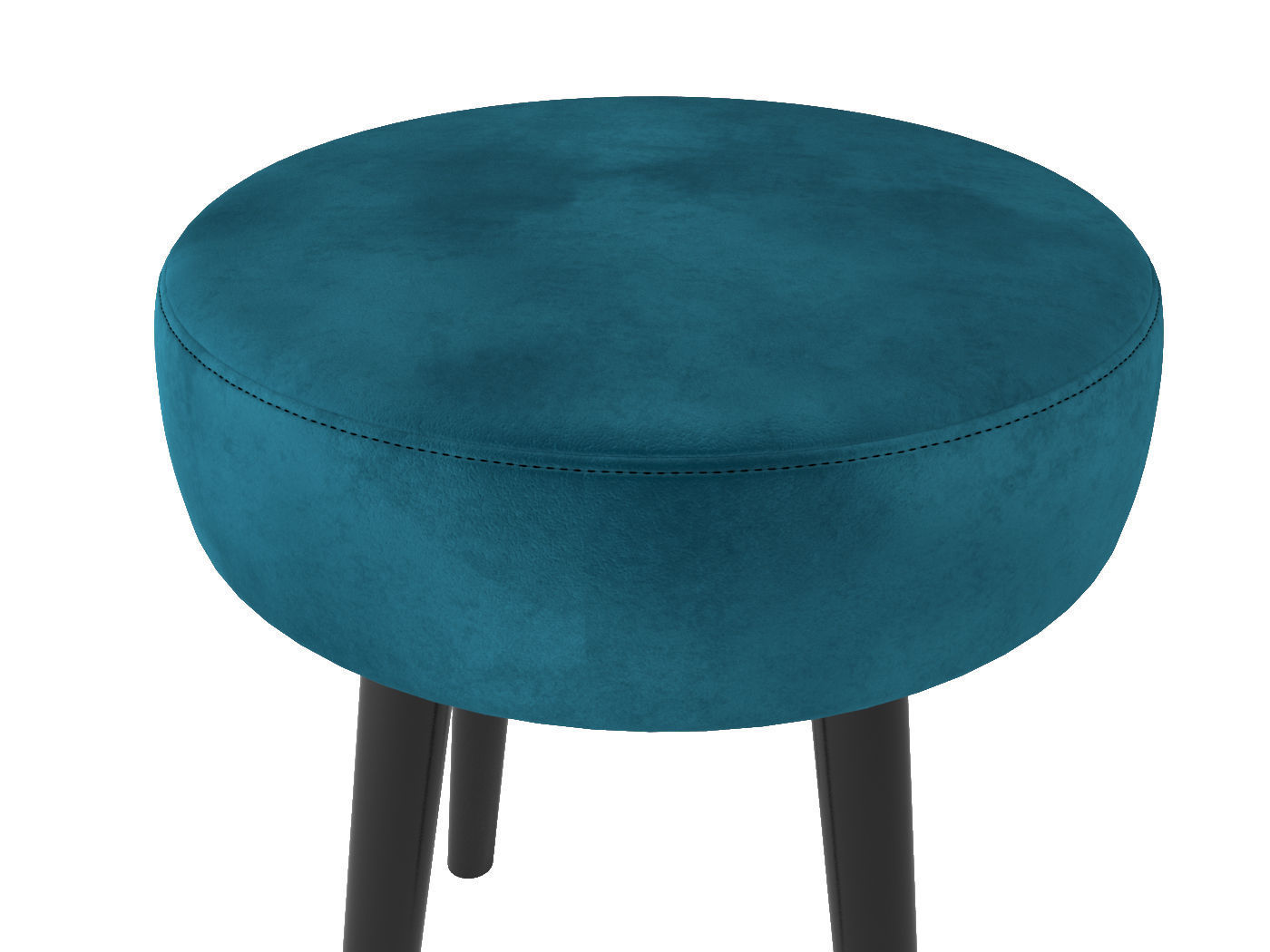 Stool Leonie maisons du monde 3D model_4