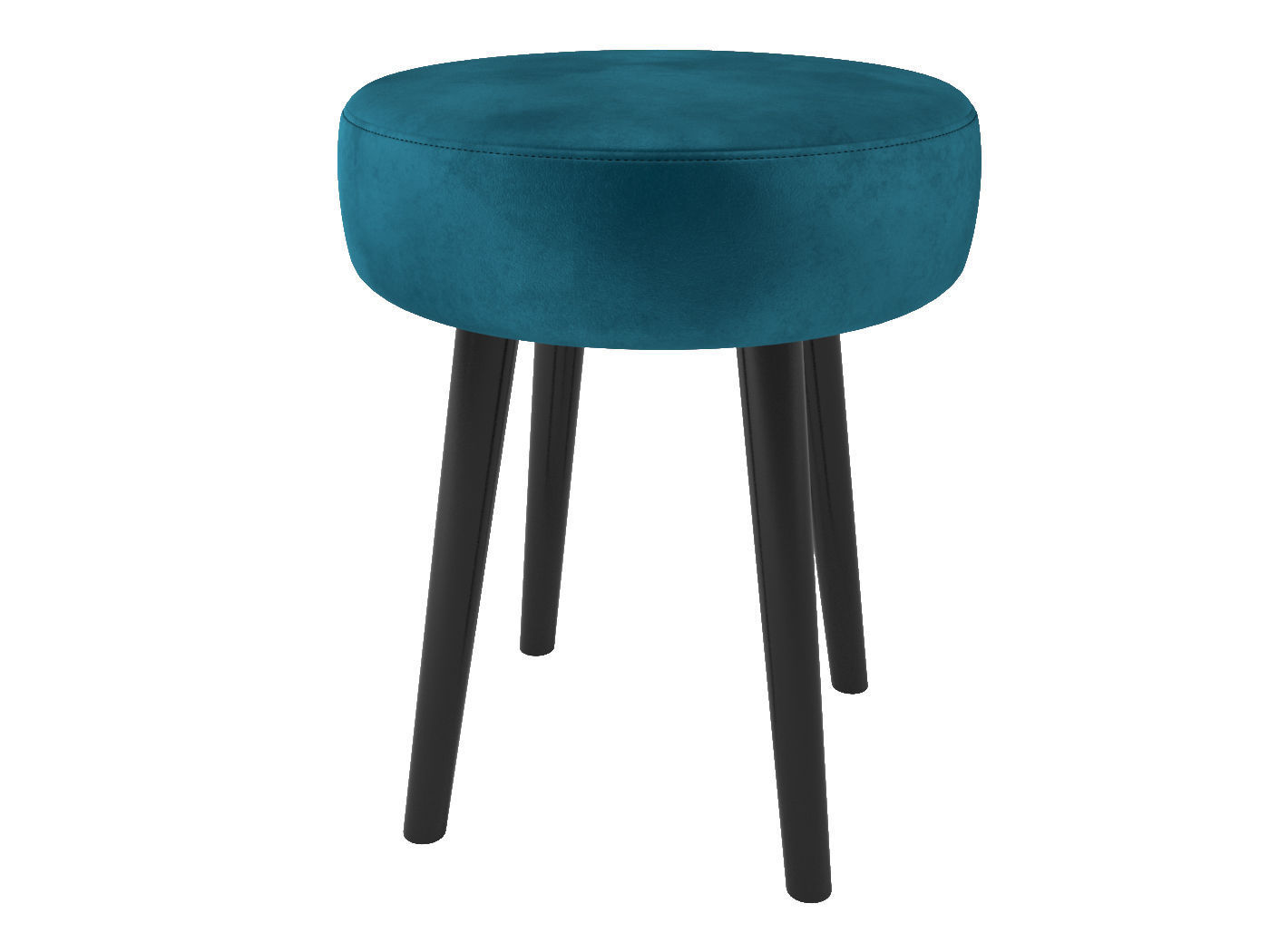 Stool Leonie maisons du monde 3D model_1