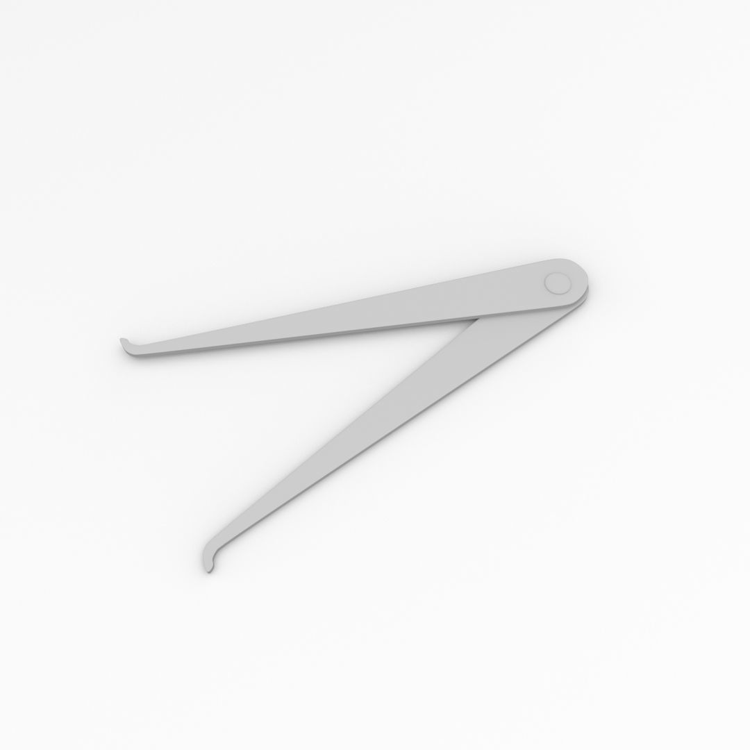 Inside Caliper 3D model_3