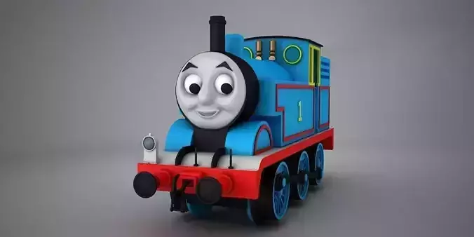 Thoman - the Tank Engine Train 3D model