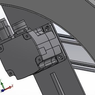 Vibrating conveyor 3D model_5