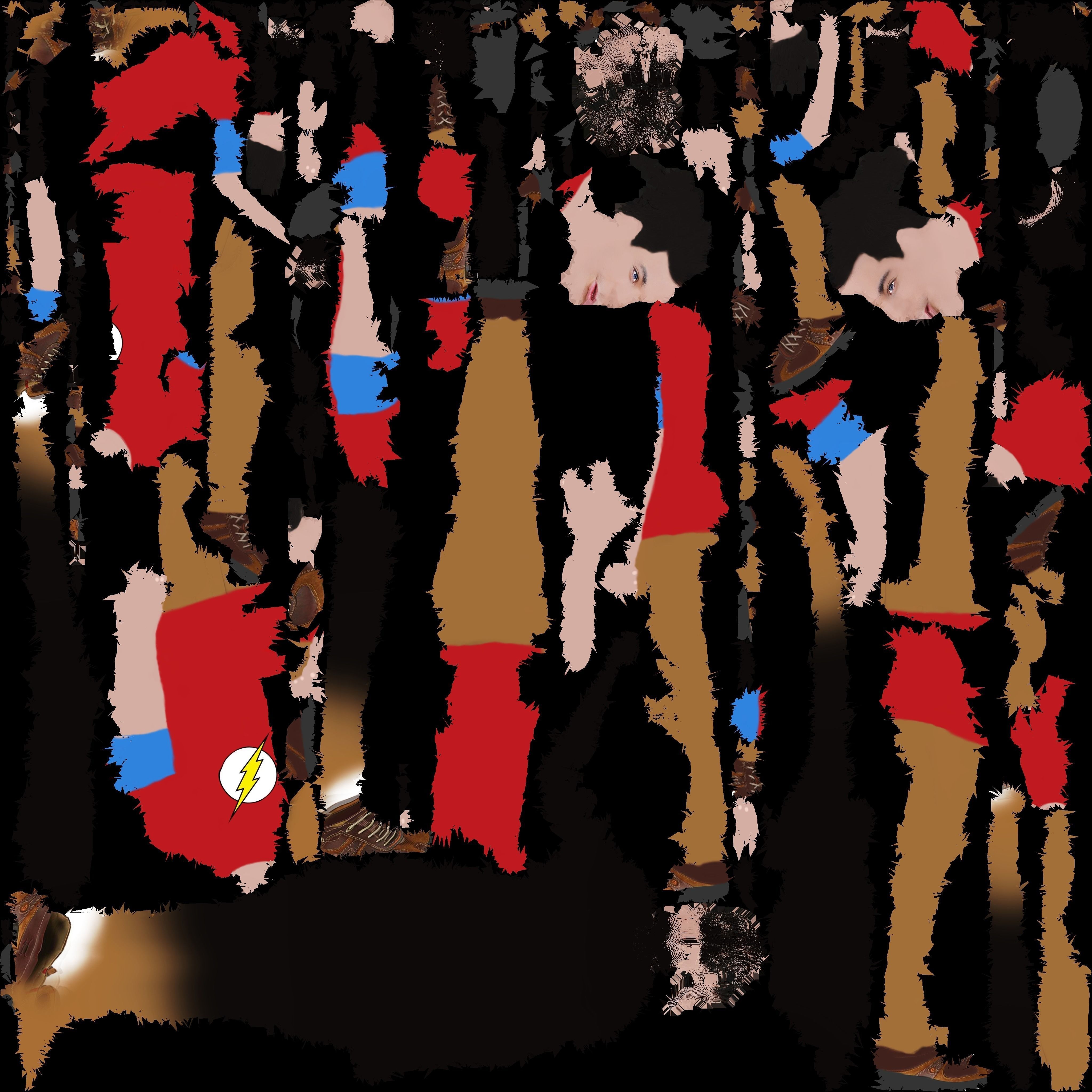 Sheldon Cooper Big Bang Theory ready for full color 3D printing 3D print model_37