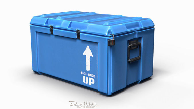 Equipment Case LOOT - PBR Low-poly 3D model