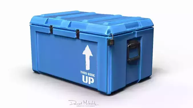 Equipment Case LOOT - PBR Low-poly 3D model