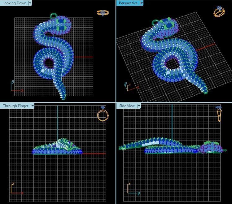 Pendant T00431 3D print model_2