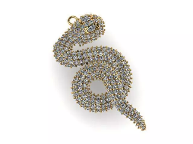 Pendant T00431 3D print model_0