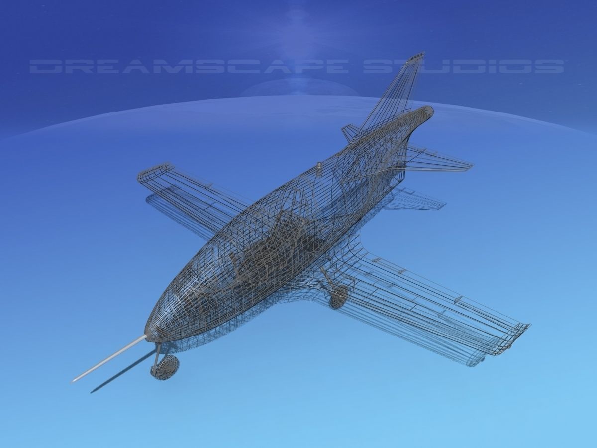 Bede BD-5J Microjet Unmarked 3D model_11