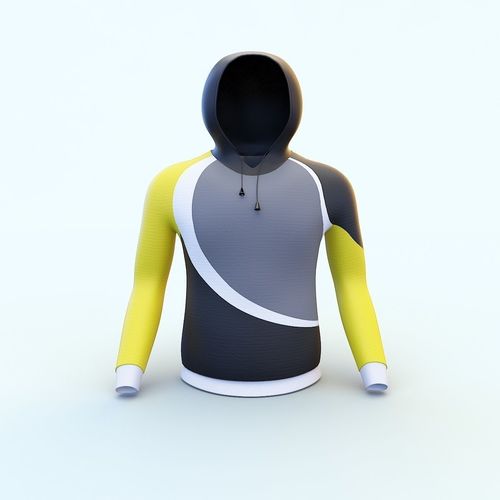 Sport hoddy 3D model