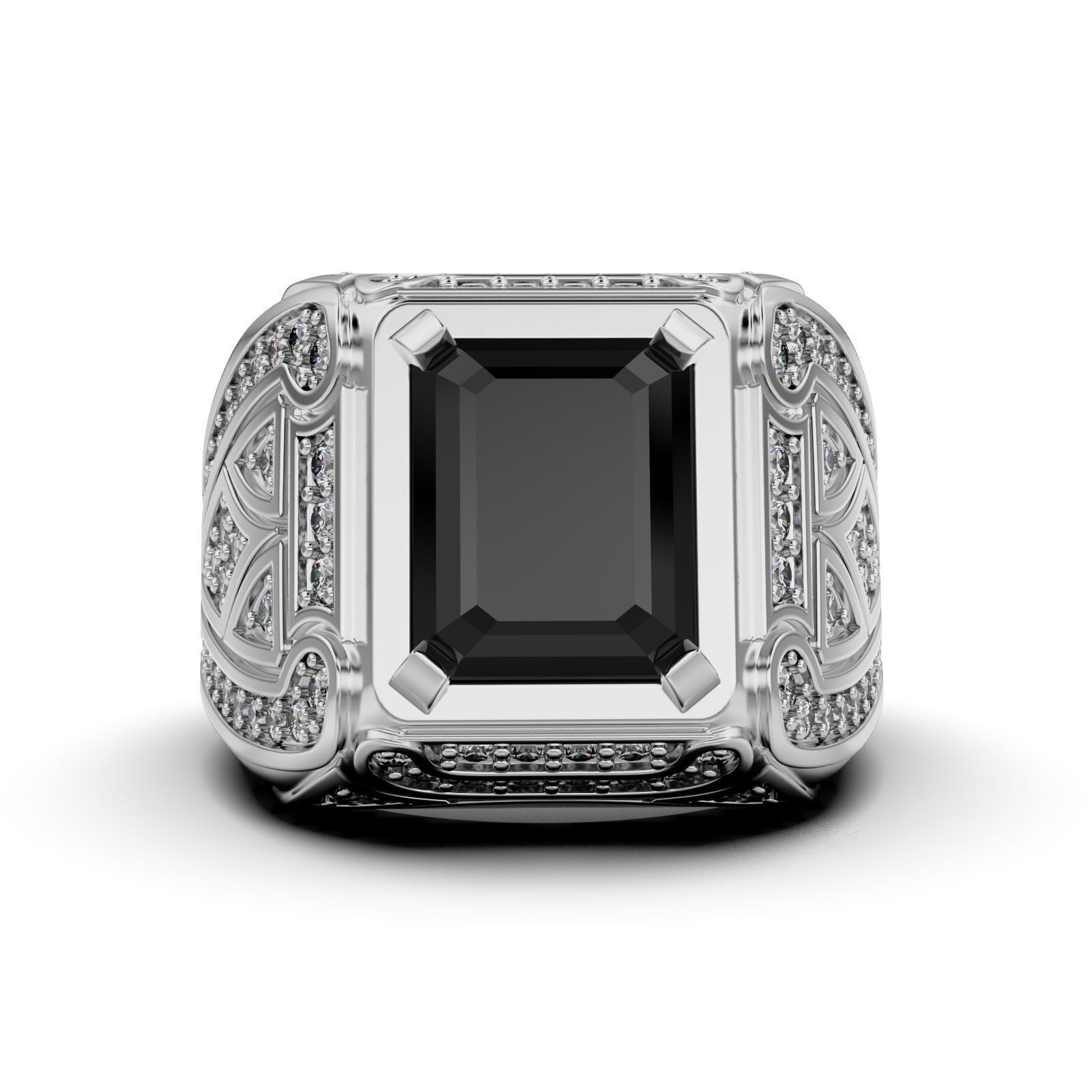 Man ring 20 3D print model_6