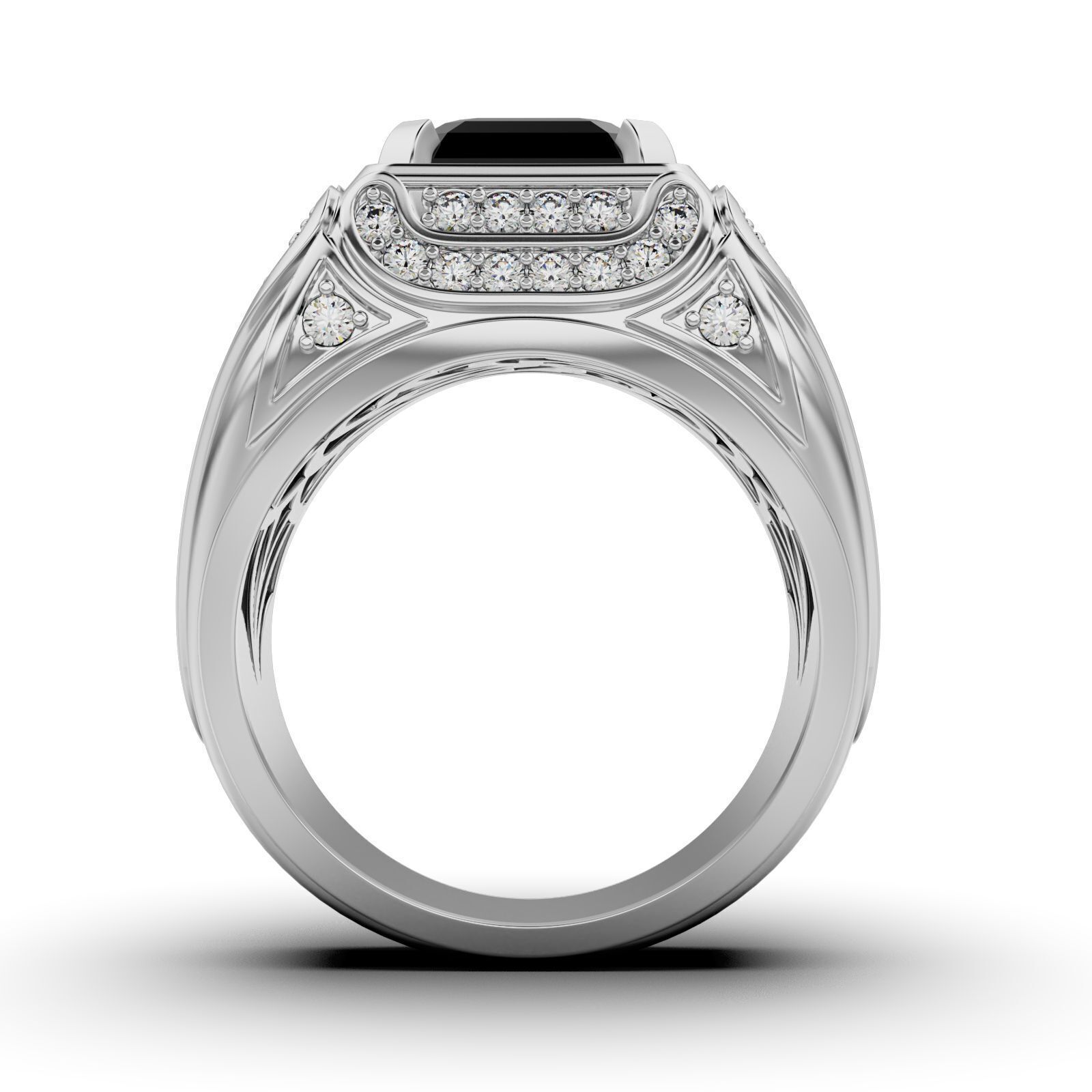 Man ring 20 3D print model_5