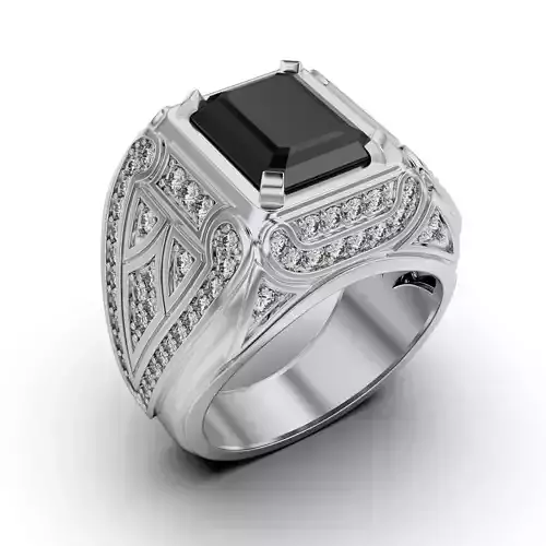 Man ring 20 3D print model