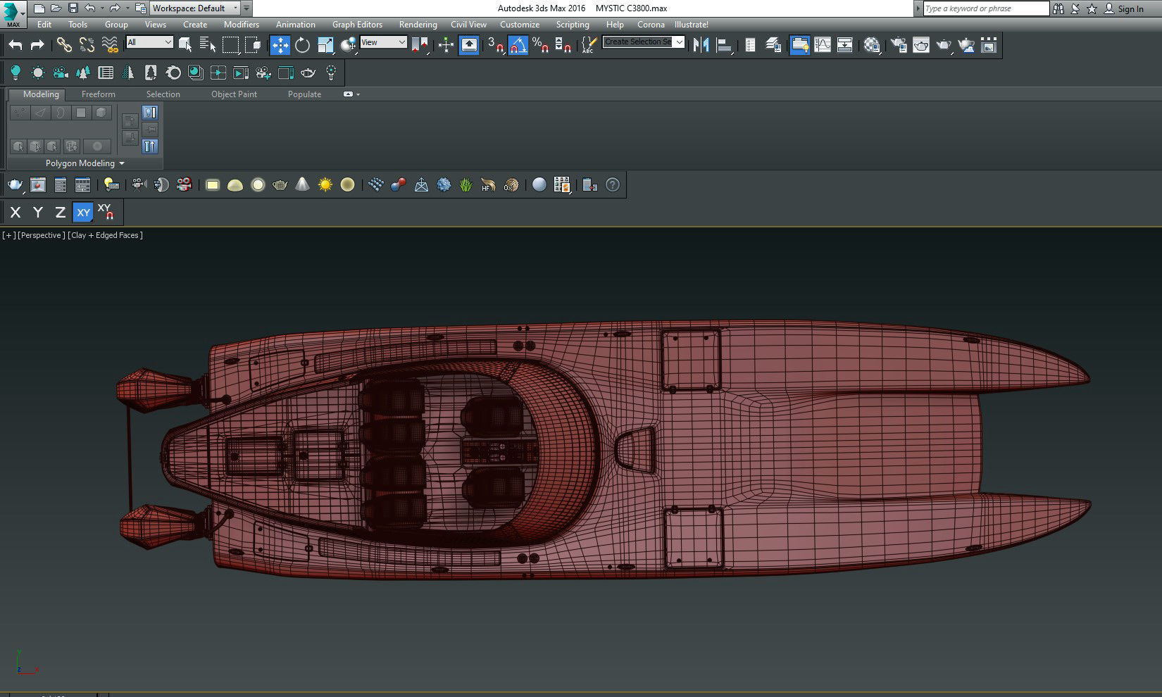  Powerboat  3D model_9