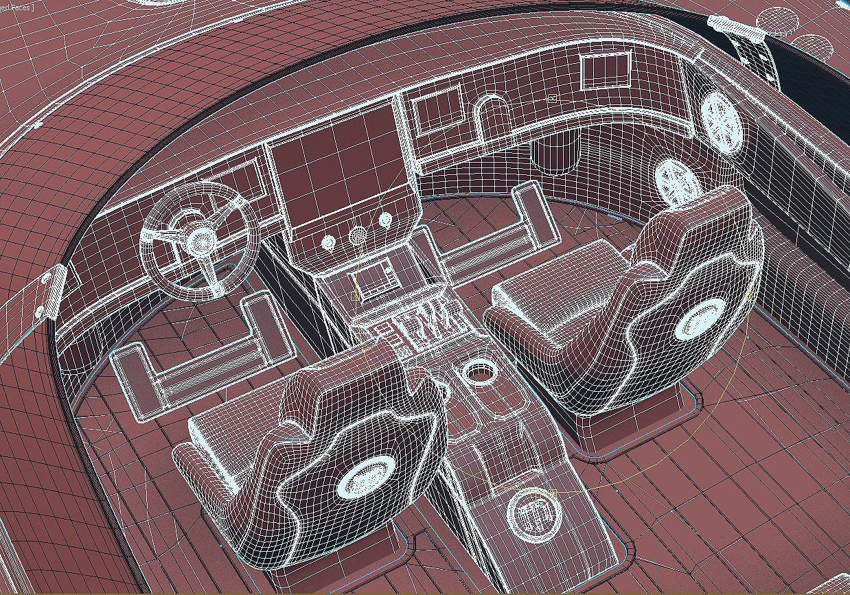  Powerboat  3D model_10