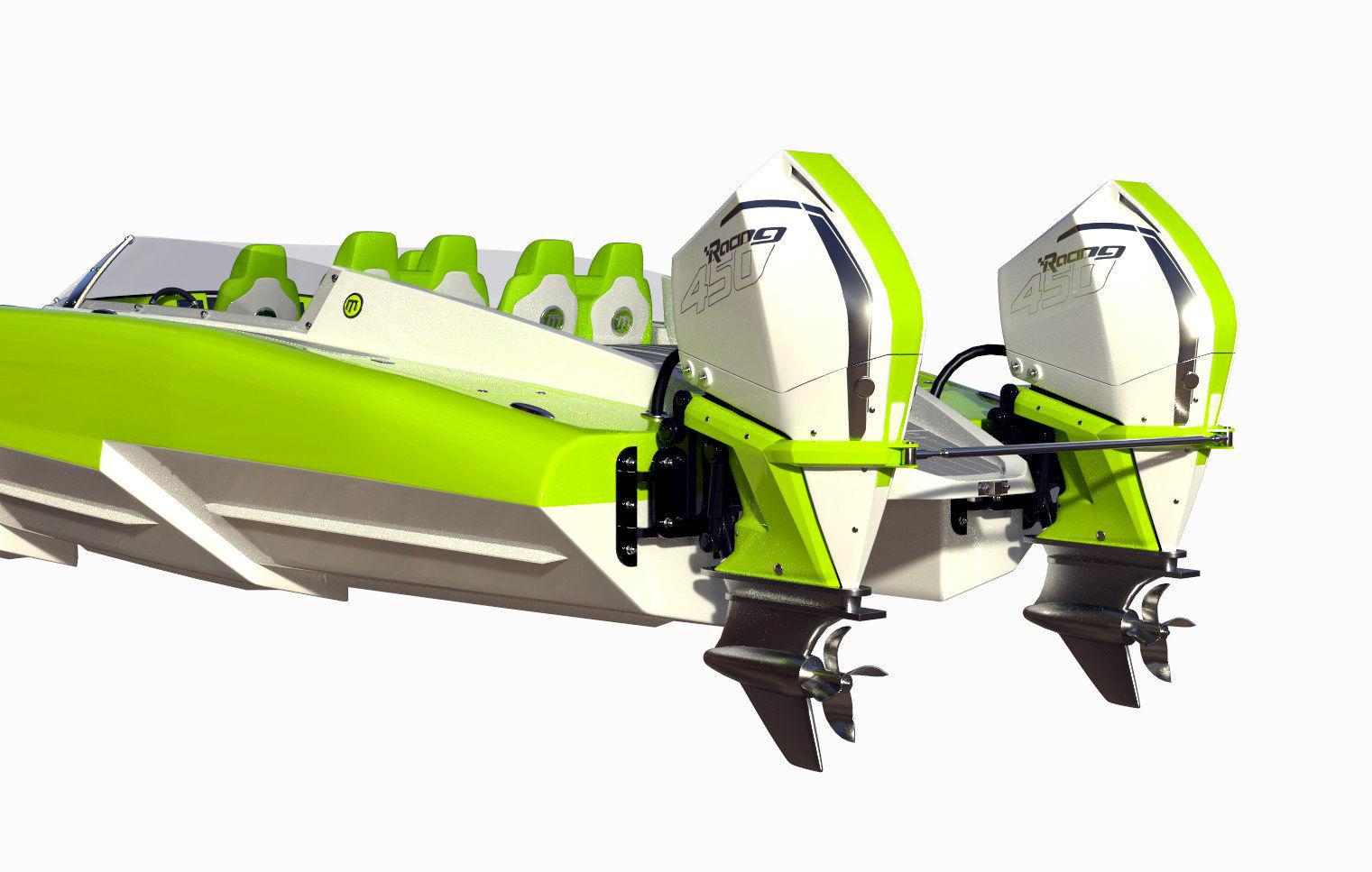  Powerboat  3D model_3