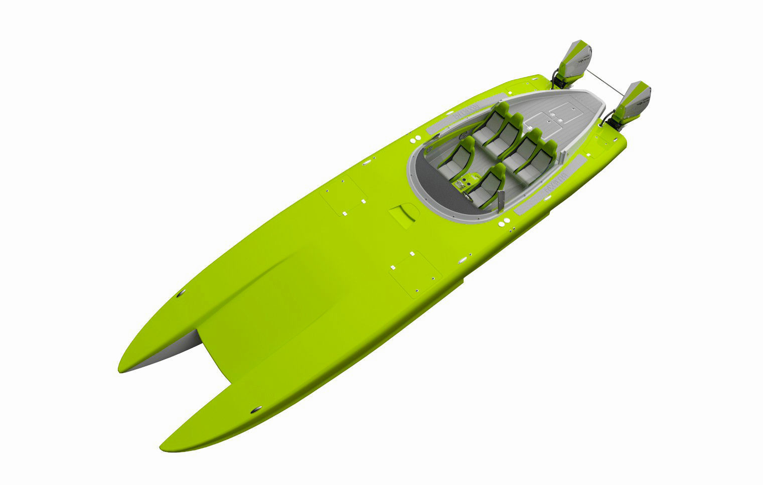  Powerboat  3D model_7