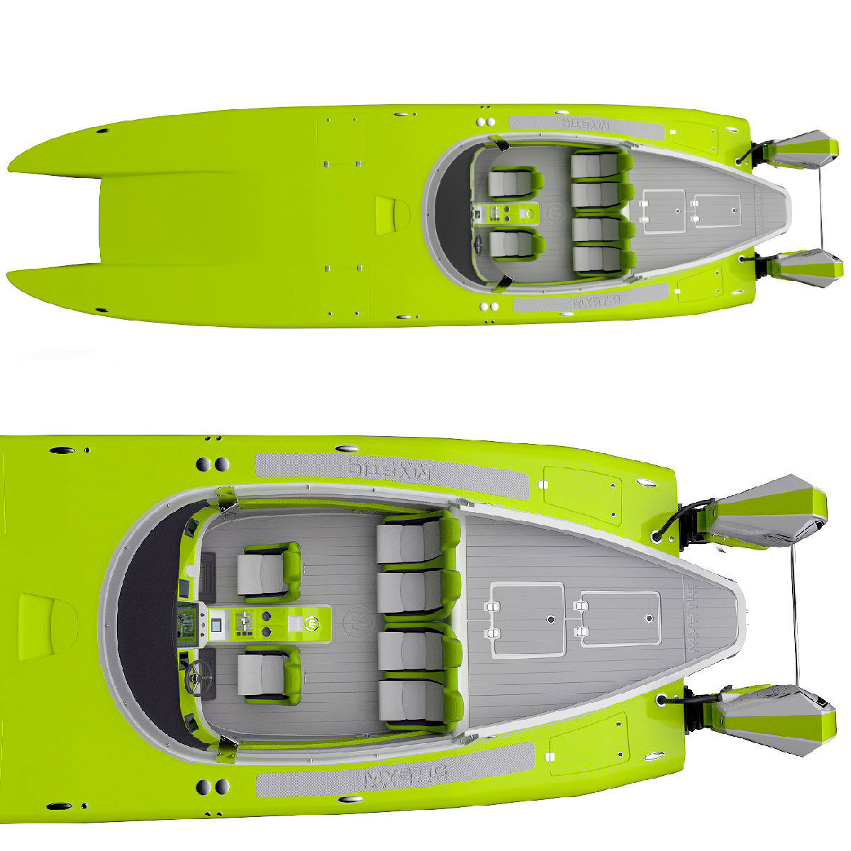  Powerboat  3D model_1