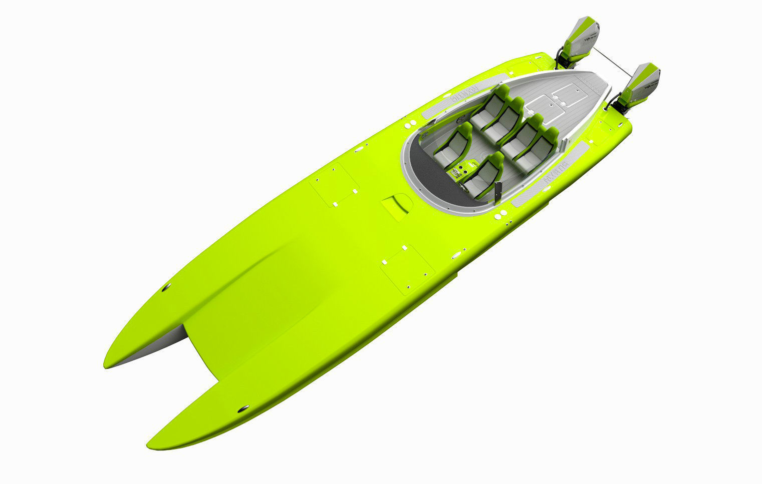  Powerboat  3D model_4