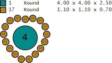 Cross with hearts and patterns stylish decoration 249 3D print model_15