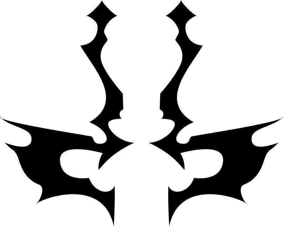 vampire with wings Low-poly 3D model_11