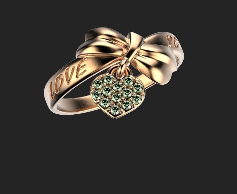 Pack ring 2 3D print model_23