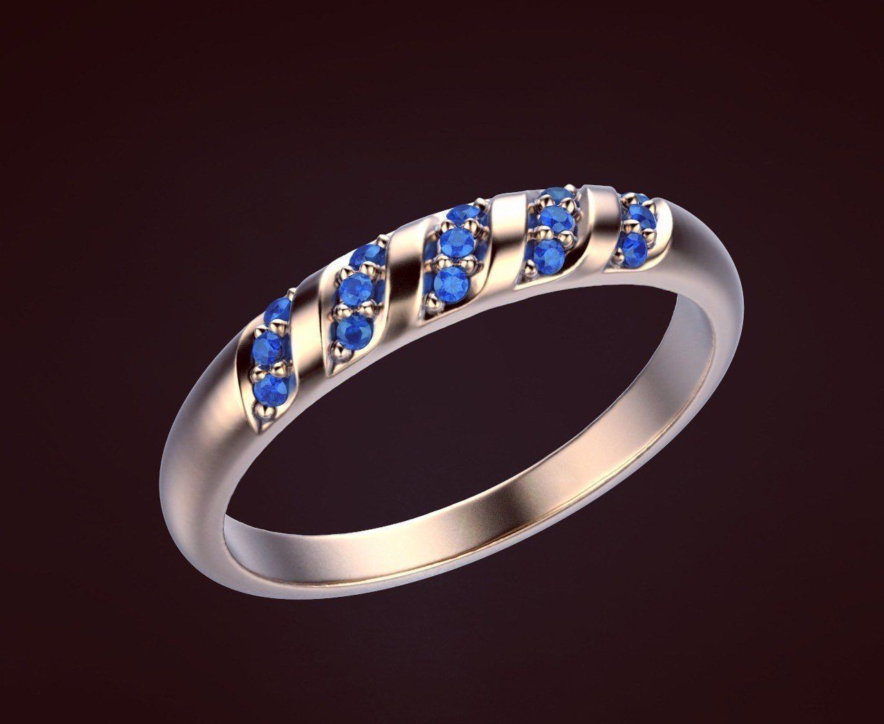 Pack ring 2 3D print model_46