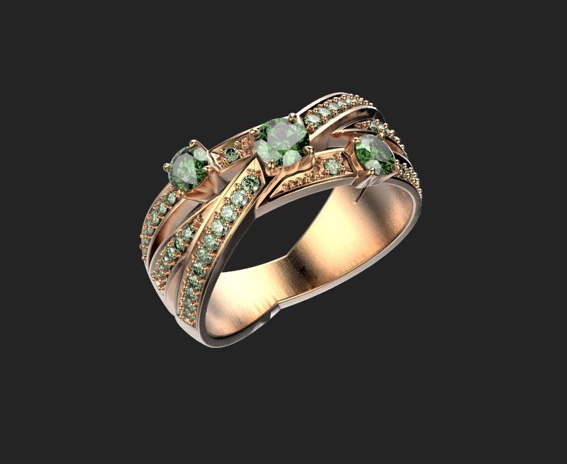 Pack ring 2 3D print model_6