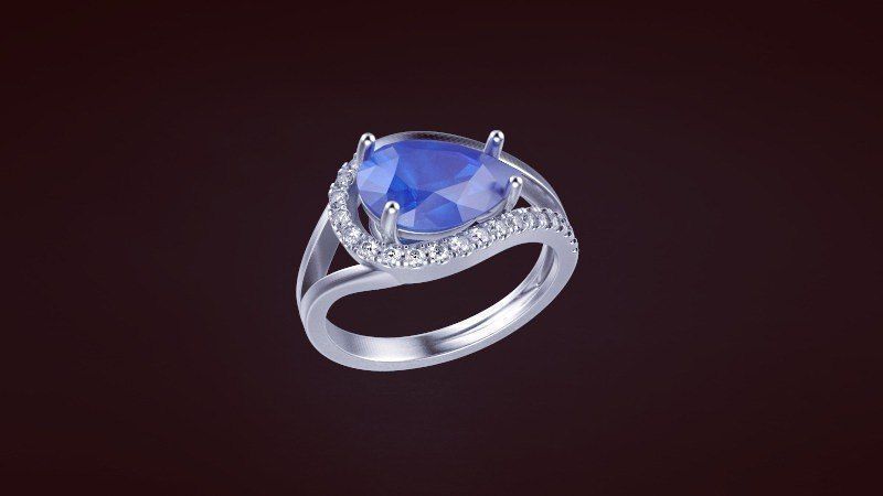 Pack ring 2 3D print model_4