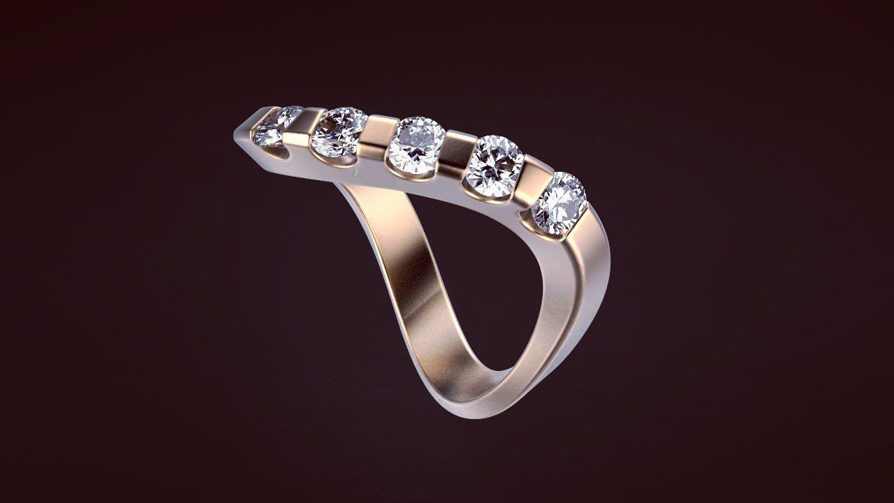 Pack ring 2 3D print model_37