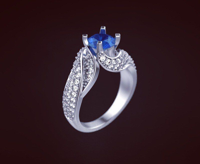 Pack ring 2 3D print model_3