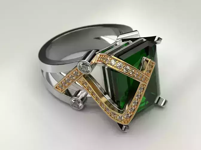 Emerald ring