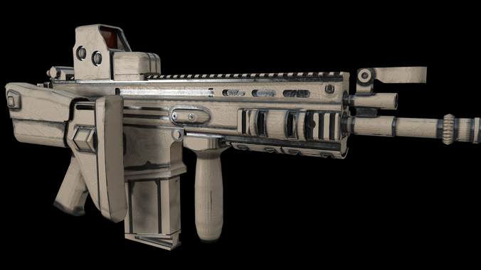 fn scar rifle