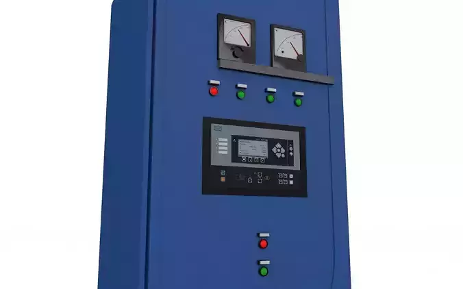 Electric Control Panel 3D model