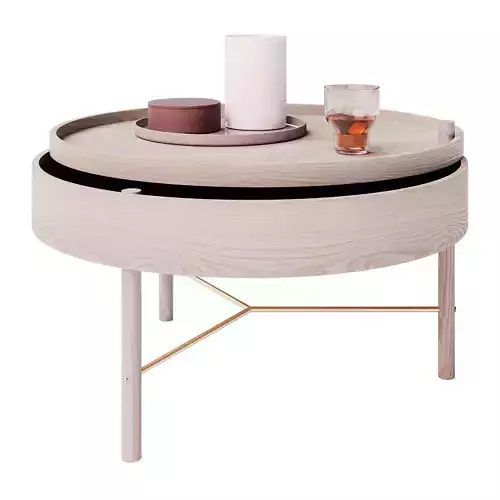 The Turning Table from Theresa Rand whith Accessories from Menu