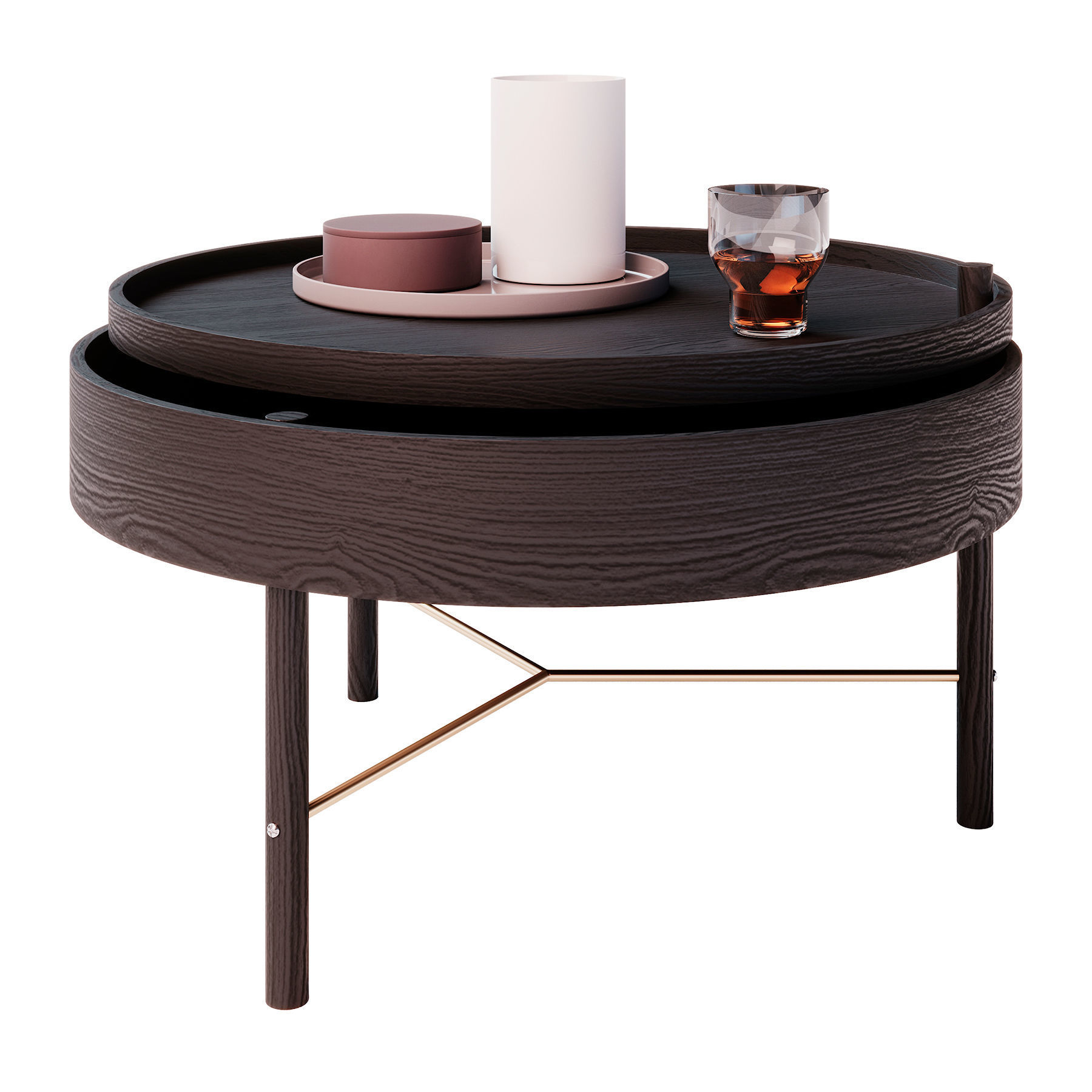 The Turning Table from Theresa Rand whith Accessories from Menu 3D model_1