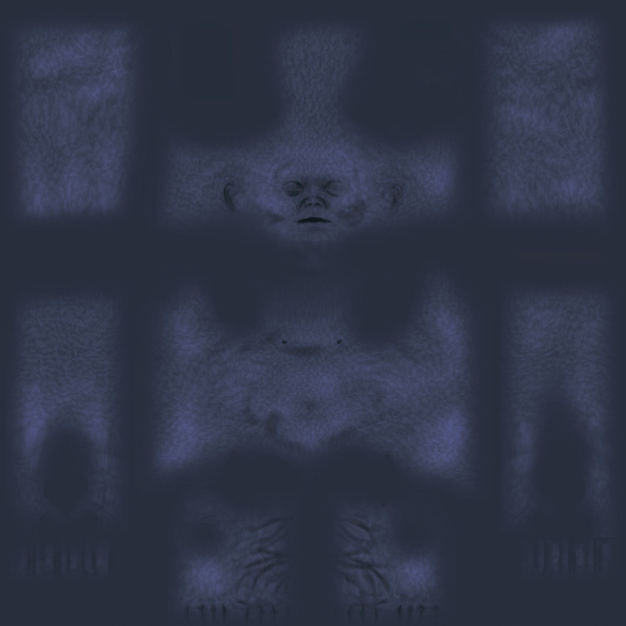 Mature Stage Fetus with Joints 3D model_12