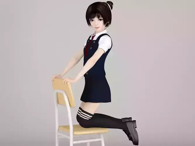 Eri various outfit pose 03