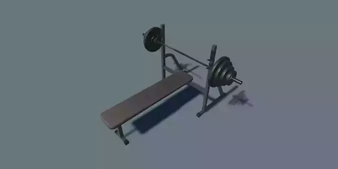 Barbell weight bench