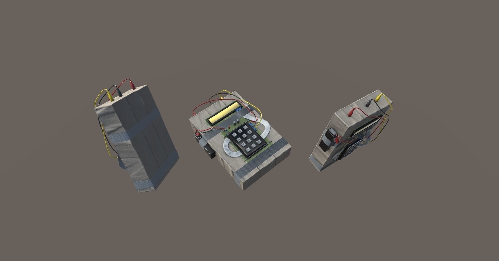 Bomb CS Low-poly 3D model_1