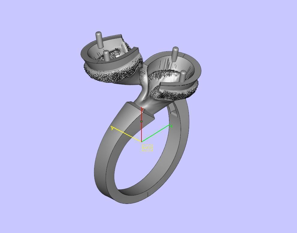 horse ring  3D print model_5