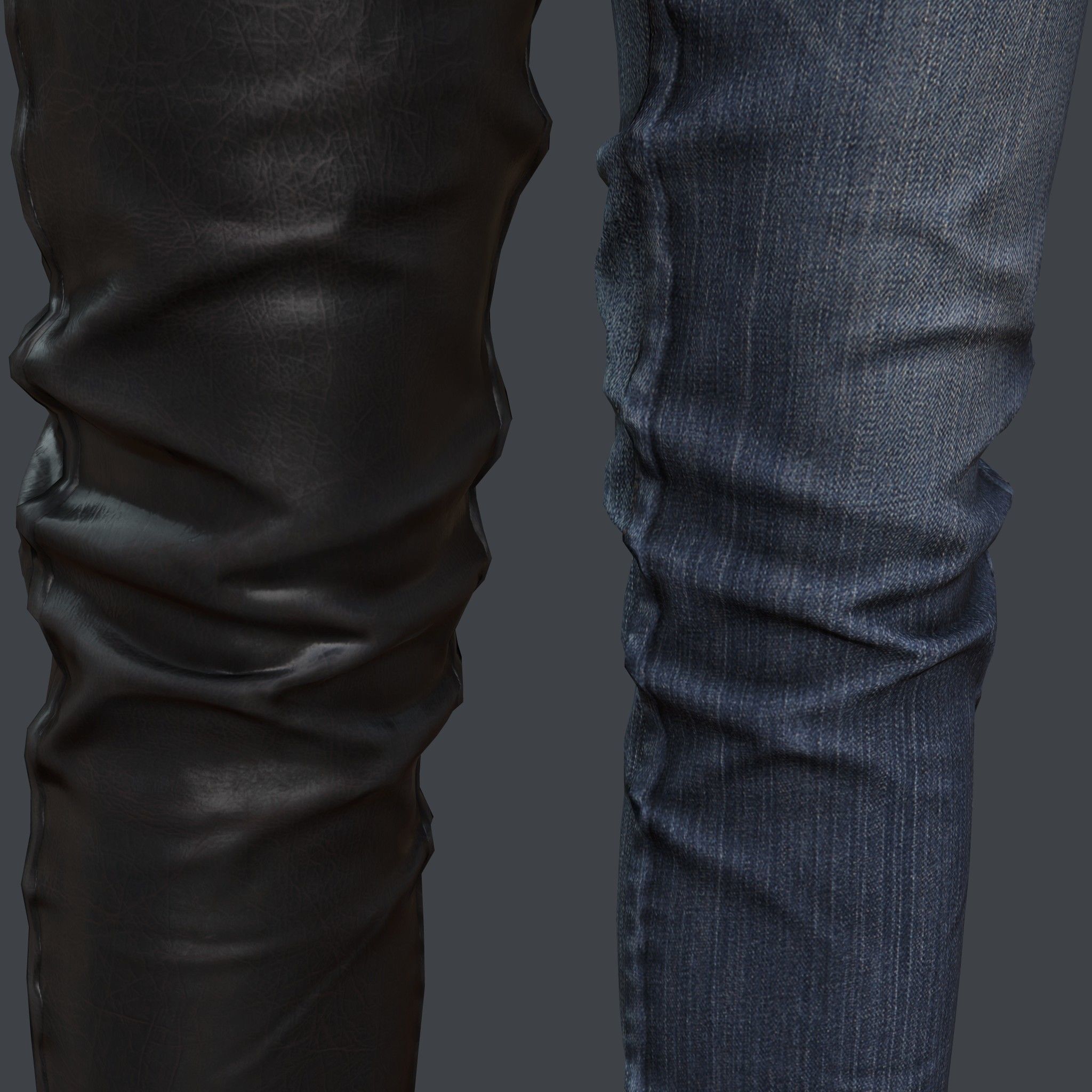 Female 1 - clothing 1 - Full Pack Low-poly 3D model_28