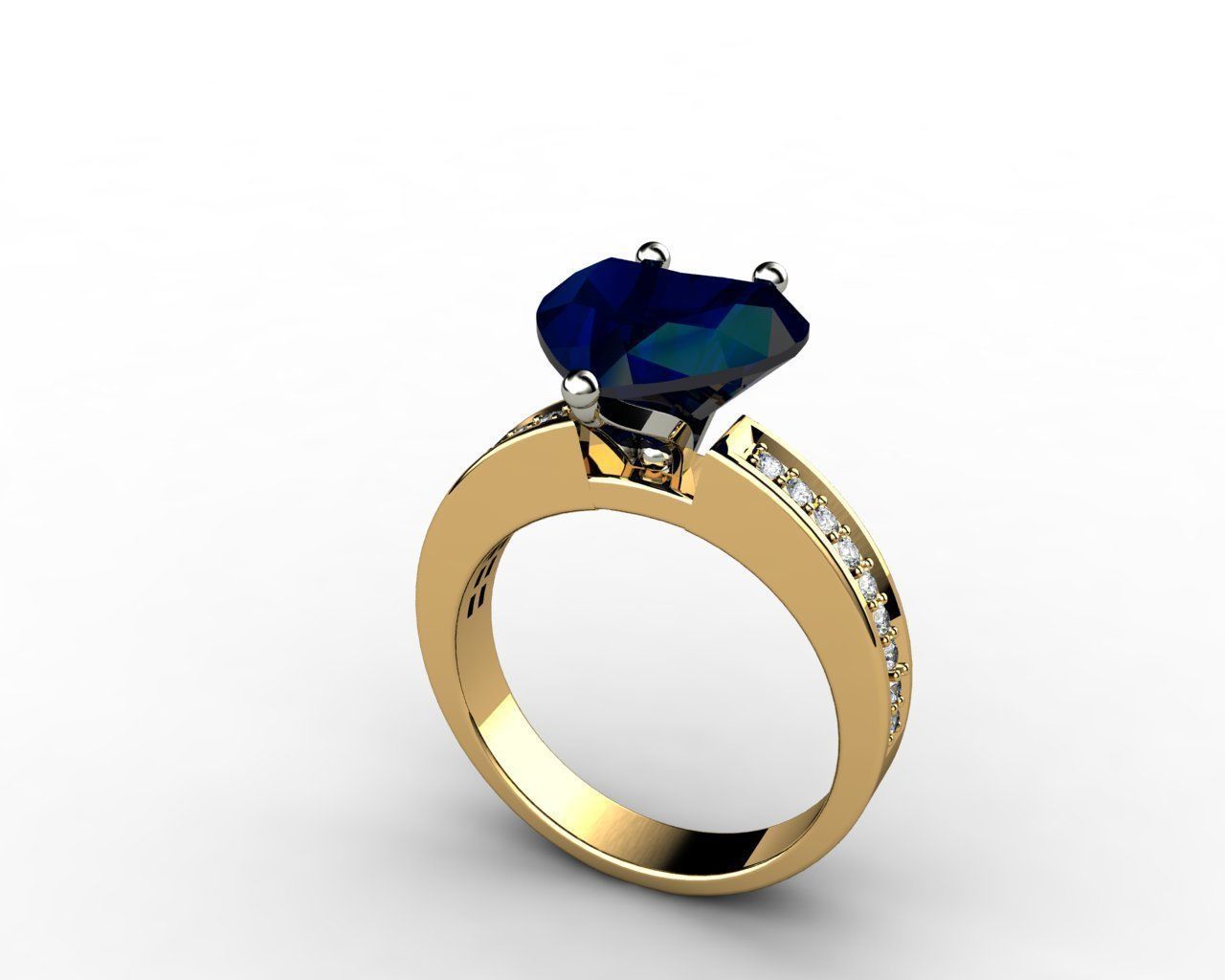 J RINGS N305 3D print model_4